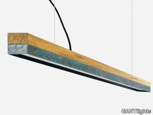 [C3o] OXIDISED COPPER - Dimmable LED Pendant Light (L 182cm) _ GANTlights