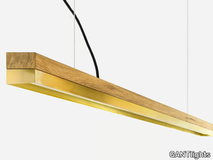 [C3o] BRASS - Dimmable LED Pendant Light (L 182cm) _ GANTlights