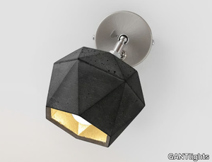 [T2] DARK SPOT - Adjustable cement wall lamp _ GANTlights