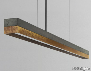 [C1] DARK OXIDISED BRASS - LED dimmable cement pendant lamp _ GANTlights