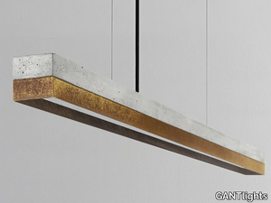 [C1] OXIDISED BRASS - LED cement pendant lamp _ GANTlights