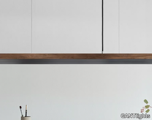 [C2w] GUNMETAL - LED dimmable walnut pendant lamp _ GANTlights