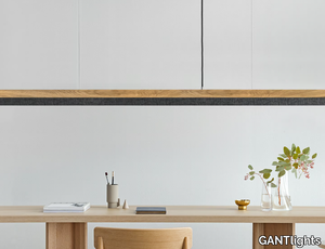[C3o] BURNED WOOD - Oak and burned wood pendant lamp _ GANTlights