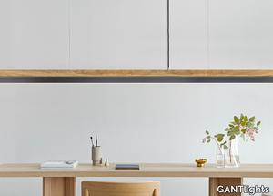 [C3o] GUNMETAL - LED dimmable oak pendant lamp _ GANTlights