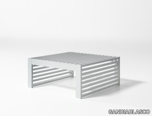 DNA - Aluminium garden side table _ GANDIABLASCO