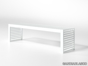 DNA - Aluminium garden bench _ GANDIABLASCO