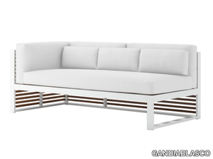 DNA TEAK 1 - Modular sofa _ GANDIABLASCO