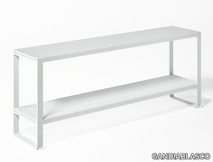 FLAT - Thermo lacquered aluminium shelving unit _ GANDIABLASCO