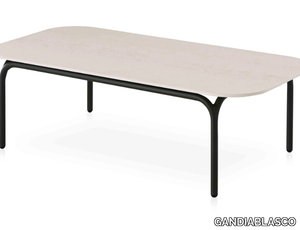 CAPA - Rectangular Dekton® garden side table _ GANDIABLASCO