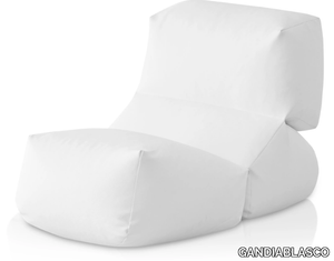 GRAPY - Fabric garden armchair with removable cover _ GANDIABLASCO