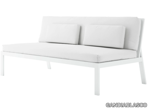 TIMELESS 4 - Contemporary style modular aluminium outdoor leisure sofa _ GANDIABLASCO