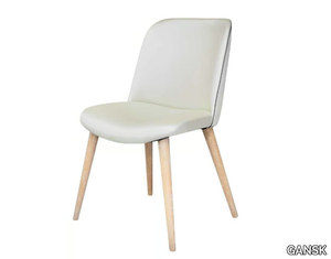 EUROPA - Upholstered fabric chair _ GANSK