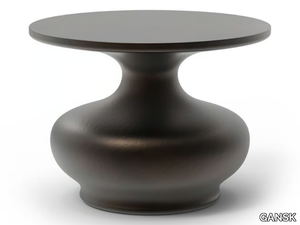 DORIS - Round fiberglass coffee table _ GANSK