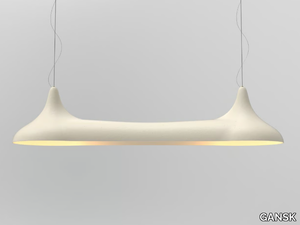 TUBA - LED fiberglass pendant lamp _ GANSK