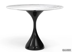 MELODY - Round dining table with ceramic top _ GANSK