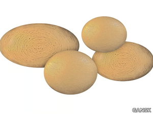 STONES - LED fiberglass wall light _ GANSK