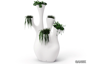 CORAL - High fiberglass planter _ GANSK