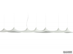 AMPLUS - LED fiberglass pendant lamp _ GANSK