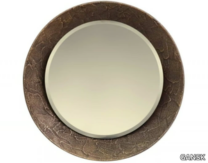 AURORA - Round wall-mounted fiberglass mirror _ GANSK