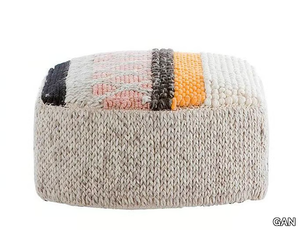 CARAMELO - Wool pouf _ GAN