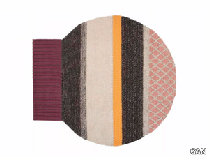 GLOBO - Striped wool rug _ GAN