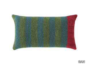 RUSTIC CHIC - Rectangular wool cushion _ GAN