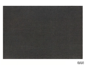 SALINE BLACK - Rectangular handmade recycled PET outdoor rugs _ GAN