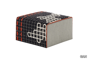 BANDAS D - Upholstered fabric pouf _ GAN