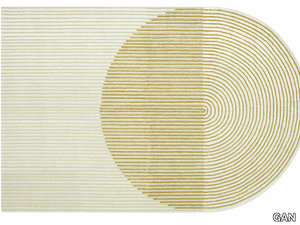 PLY YELLOW - Wool rug _ GAN