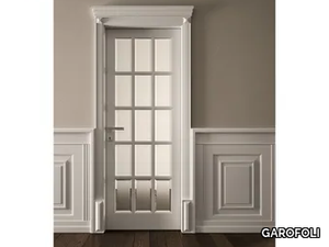 DORÈ - Classic style hinged lacquered glass door _ GAROFOLI