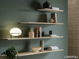 LINE - Wooden wall shelf _ GAROFOLI