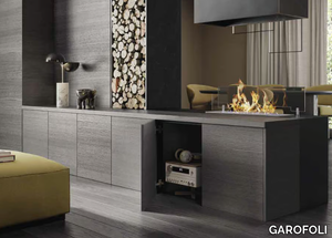 LOW MIRIA - Flush-fitting wooden cabinet door _ GAROFOLI