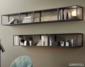 OPEN BOX INDUSTRIAL - Glass wall shelf _ GAROFOLI