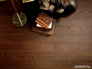 Antique chestnut oak - Preﬁnished oak parquet _ GAROFOLI