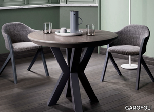 ROUND - Round wooden table _ GAROFOLI