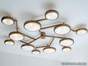 NUVOLA - Metal ceiling lamp _ GASPARE ASARO