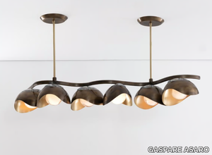 SERPENTE - Metal ceiling lamp _ GASPARE ASARO