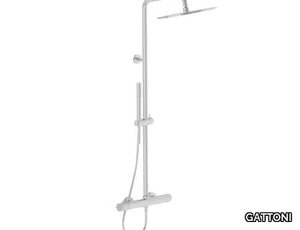 MD 700/22 - Wall-mounted shower panel with hand shower _ GATTONI