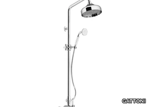 ORTA KIT/TS80 - Thermostatic shower panel with hand shower _ GATTONI