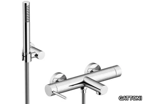 CIRCLE ONE 9000-90 - External wall-mounted bathtub set with hand shower _ GATTONI