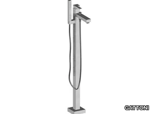 COLOR CUBE 8508-85 - Floor standing single handle bathtub tap with hand shower _ GATTONI