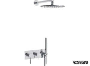 CIRCLE TWO /9170-PD - Recessed single handle shower set with hand shower _ GATTONI