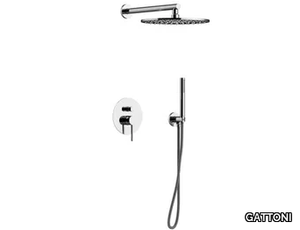 CIRCLE TWO 9190-PD - Single handle Recessed shower set with diverter _ GATTONI