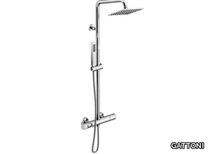 COLOR KIT-TS60 - Wall-mounted shower panel with hand shower _ GATTONI