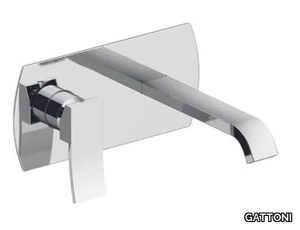 ELY 8835-88 - Wall-mounted washbasin mixer with plate _ GATTONI