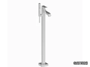 ELY 8808-88 - Single handle floor standing bathtub mixer with hand shower _ GATTONI