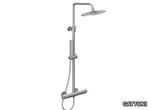 H20MIX 7000 KIT/TS01 - Thermostatic wall-mounted shower panel with hand shower _ GATTONI