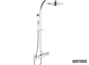 KUBIK KIT/MC25 - Wall-mounted shower panel with hand shower _ GATTONI