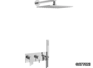 SOFFIO 8170/PD - Shower mixer with overhead shower _ GATTONI