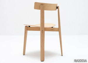 NORA - Oak chair open back _ GAZZDA